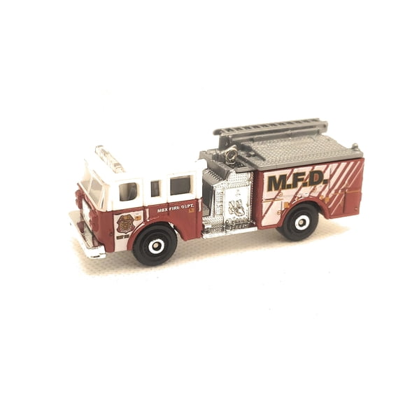 Christmas Ornament for Pierce Dash Fire Engine Truck Red White