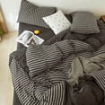 thumbnail image 2 of ERDOUY Bed Sheets Set, Bedding Sheets Pillowcases Kit, Twin Bed Set, Hotel Bedding, Home Decor(Black), 2 of 4