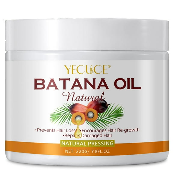 YECUCE Batana Hair Oil for Women & Men - 100% Pure and Natural - Repair Damage Hair - Restore Hair Health, 220g/7.8FLOZ