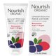thumbnail image 1 of Loción facial orgánica Nourish, agua de rosas, açaí y argán: humectante ligero para el rostro con aloe vera, manteca de karité y vitamina C, 50 g + disco de algodón lavable, 1 of 1