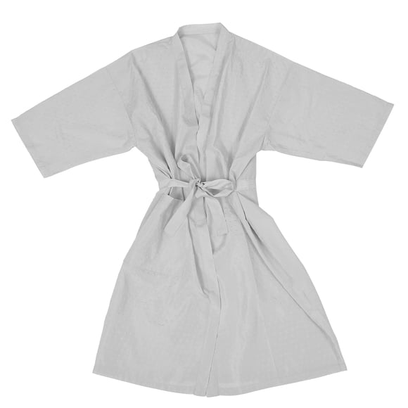 KAKOWELY Bata de cliente de barbería, bata de peluquería, bata de salón de belleza de estilo sencillo