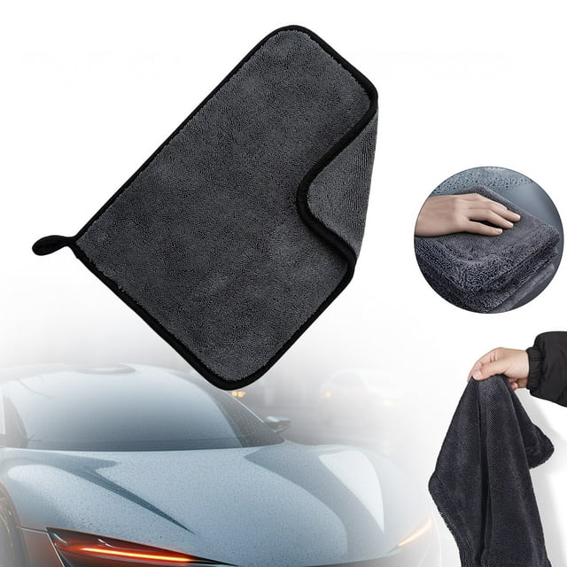 Soft Towels,Weave Microfiber Car Towel – Streak Absorbent Scratch For Cars Trucks Motorcycles A Streak And Swirl Finish Every Time