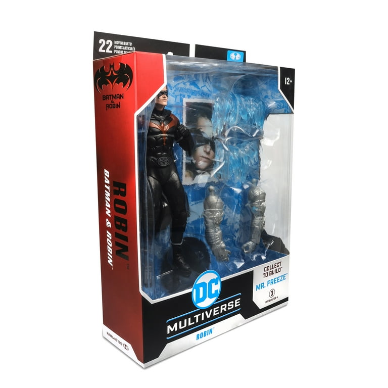 McFarlane Toys DC Multiverse – Figura Di Batman Da 7 Pollici Con Mr. Freeze Build-A E Accessori - 4