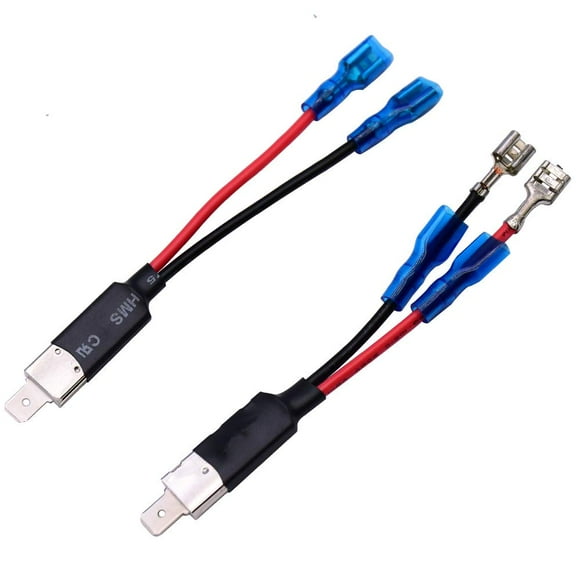 HUIQIAODS H1 H3 Mâle Ampoule de Phare Antibrouillard Extension Faisceau Connecteur Support Ampoule Conversion 2 Pcs