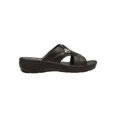 thumbnail image 4 of Tecs Women's Low Heel Slip-on Sandals Black - Women's Outdoor at Academy Sports, 4 of 5