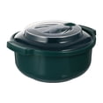 thumbnail image 2 of QJUHUNG Microwave Steamer Rice Cooker Pasta Noodle Veggie Food Container 18X16.5CM, 2 of 6