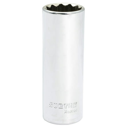 

Surtek 1/2” Long Socket 12 Points 1” F5832L
