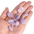 thumbnail image 3 of 10pcs Point d'Améthyste Violet Naturel Cristal de Quartz Rugueux Roche 60G, 3 of 4