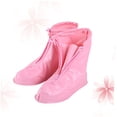 thumbnail image 3 of PAMINGONO Cubrezapatos Impermeables En Color Rosa Con Suela Antideslizante Y Fácil Con Cremallera, 3 of 8