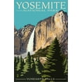 thumbnail image 2 of Art.com Yosemite Falls - Yosemite National Park, California Stretched Canvas Print Wall Art by Lantern Press, 16" x 24", 2 of 4