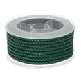 thumbnail image 1 of Unique Bargains Nylon Thread Twine Beading Cord 3mm Extra-Strong Braided Nylon Crafting String 4M/13 Feet, Dark Green, 1 of 7