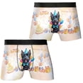 thumbnail image 3 of Watercolor Scottish Terrier Happy Birthday Celebration Balloons Gift Party All Over Print Boxer Briefs Underwear for Men Dad Scottie Dog Lover Gifts - 00028, 3 of 6