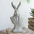 thumbnail image 3 of Rabbit Bust Table Decor - Gray Finish, 3 of 3