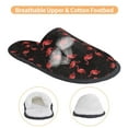 thumbnail image 3 of Fotbe Flamingo Pantuflas Peludas para Mujer con Estampado, Zapatillas de Peluche, Zapatos de Invierno para Casa, Uso Interior y Exterior-Medium, 3 of 8