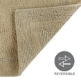 thumbnail image 4 of (2 pack) Better Homes & Gardens Cotton Reversible Bath Rug, Almond Biscuit, 17" x 24", 4 of 9