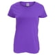 thumbnail image 1 of Fruit of the Loom - Camiseta de manga corta ajustada modelo Lady-Fit Original para mujer (Púrpura), 1 of 3