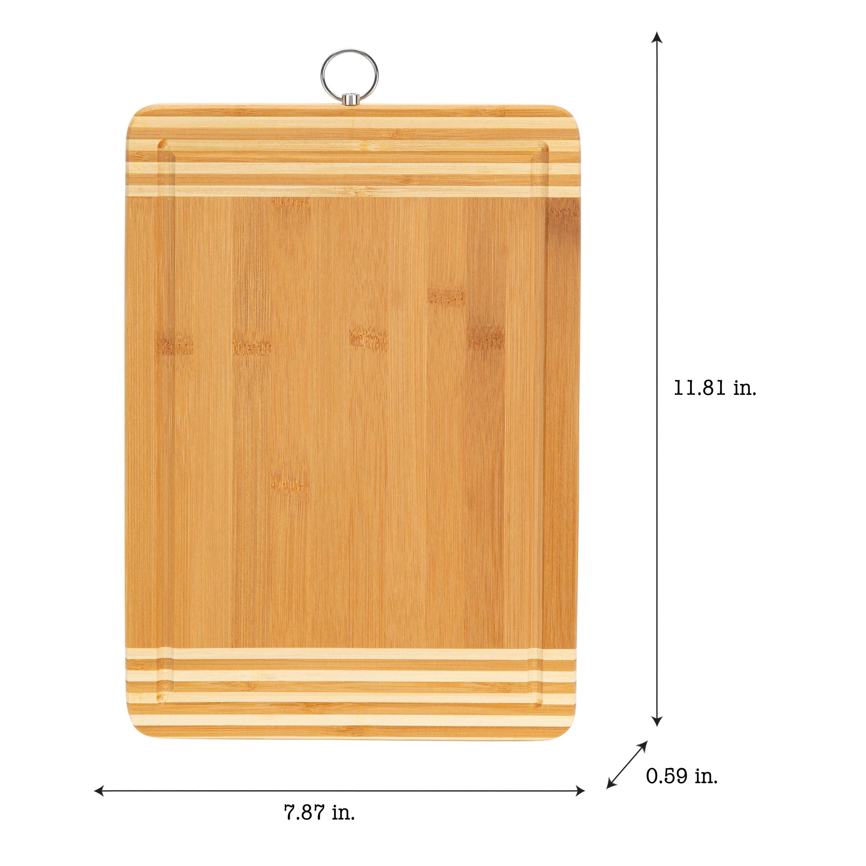 Kitchen Details 2 Pack Medium Bamboo Cutting Board