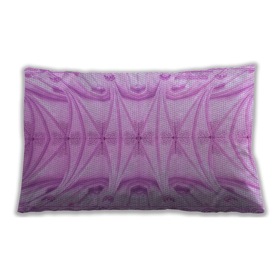 Ahgly Company Outdoor Rectangular Contemporary Lumbar Throw Pillow, 13 inch by 19 inch