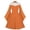 Orange, variant on Vintage Dress Rockabilly Long Punk Swing Color Solid Gothic Party Dress Orange M