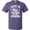 thumbnail image 3 of Inktastic Life is Better at the Cabin with Trees and Moon T-Shirt, 3 of 5