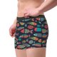thumbnail image 2 of Balery Colorful Fish Calzoncillos bóxer para hombre, ropa interior de algodón suave y transpirable con cinturilla de nailon-Medium, 2 of 5