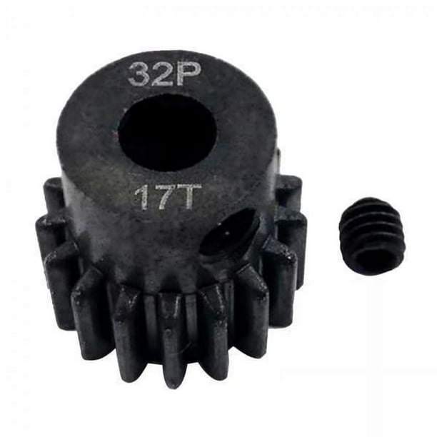 Piñón del coche RC,Piezas de repuesto para piñón de coche modelo RC,Piñón de motor de acero y metal,15 t,17 t y 19 t,Piezas de accesorios para coches RC,piezas de engranajes