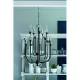 thumbnail image 4 of Traditional Decorative Metal Chandelier with Multiple Candles, Bronze and Cream, 4 of 4