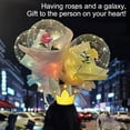 thumbnail image 3 of Ballons Roses à Lumière Led Mariage Anniversaire Fête Saint-Valentin Ballon Cadeau, 3 of 8