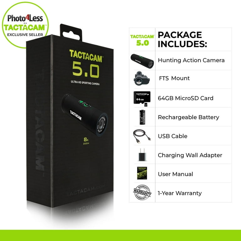 TACTACAM Hunting Action Camera FTS (Film Through the Scope - Main Image