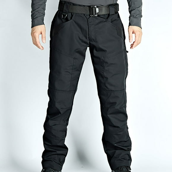 Weiqiqre Mens Pants Pocket Water Ripstop Hiking Pants Lightweight Cargo Fishing Military Pants Lightweight Hiking Work Pants with Multiple Pockets