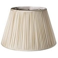 thumbnail image 1 of Slant Pencil Pleat Softback Lampshade with Washer Fitter, Magnolia, 1 of 1