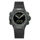 thumbnail image 1 of Reloj Glock Precision para hombre con carcasa de acero negro y correa de malla negra, 1 of 1