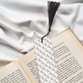 thumbnail image 6 of Kdxio Gray Rabbit Print Metal Tassel Bookmarks,Perfect Gift for Art Lovers and Bookworms Metal Bookmarks for Women, 6 of 8
