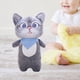 thumbnail image 4 of Muñeco de peluche de juguete Sunnimix Almohada Abrazable gris, 4 of 8