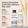 thumbnail image 2 of 2PCS Peel Shot Glow Rice Ampoule, White rice ampoule+Black rice ampoule Soft Exfoliating Face and Body Scrub Dead Skin Cells, 2 of 5