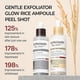 thumbnail image 2 of 2PCS Peel Shot Glow Rice Ampoule, White rice ampoule+Black rice ampoule Soft Exfoliating Face and Body Scrub Dead Skin Cells, 2 of 5