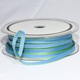 thumbnail image 2 of The Ribbon People Blue and Lime Green Solid Narrow Edge Wired Craft Ribbon 0.18" x 55 Yards, 2 of 2