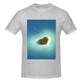 thumbnail image 4 of Bingfone Paradise Island Men'S Loose Fit Short-Sleeve Pocket T-Shirt, 4 of 7