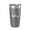 Dark Gray, variant on Portage Lake Map Tumbler Travel Mug Insulated Laser Engraved Coffee Cup Manistee County Michigan 20 oz Light Blue