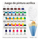 thumbnail image 5 of "Kit De Pintura Acrílica 24 Colores 12 Ml Y Pinceles, Lab.G Multicolor", 5 of 5