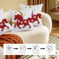 thumbnail image 2 of Throw Pillow Covers News Year Pillowcase Sofa Cushion Cover, 2 of 6