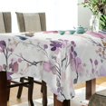 thumbnail image 5 of Yayeee Tablecloths 54" x 54" Rectangle Wrinkle Resistant Party Table Cover, Purple Wildflowers, 5 of 8