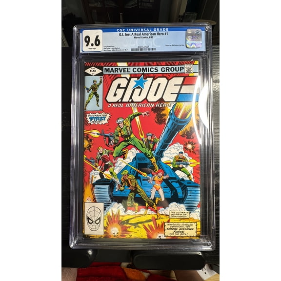 G.I. Joe, A Real American Hero #1 - CGC 9.6 Comic Book