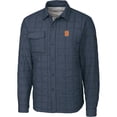 thumbnail image 2 of Men's-Cutter & Buck  Anthracite Syracuse Orange Ranier Eco Insulated PrimaLoft Full-Snap Shacket, 2 of 3