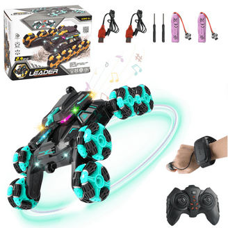 Blue Hat Toy Company RC Thunder Tumbler Remote Stunt Control Car