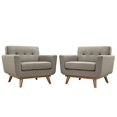 thumbnail image 1 of Hawthorne Chaise d'Appoint Collection en Granit (Lot de 2), 1 of 4