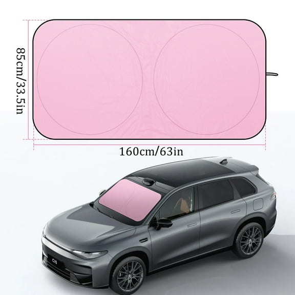 Elegant Choise For Jeep Car Windshield Sun Shade Shield Cover Auto Sun Visor UV Protection