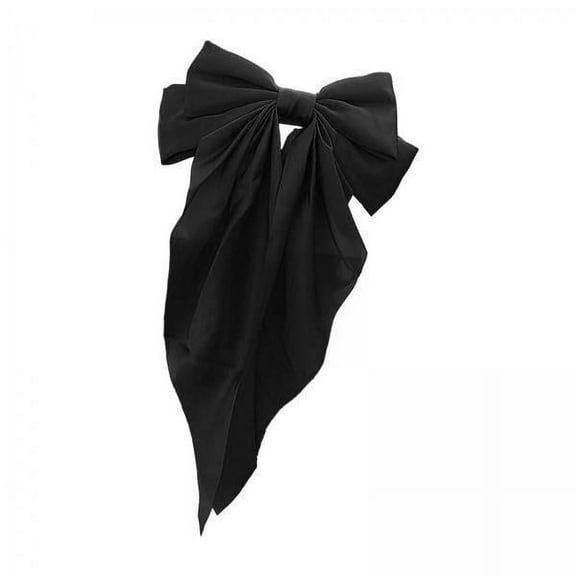 jiaping 6xHelmets Decor Bow Decorative for Riding Motorcycling Motorbiking Black