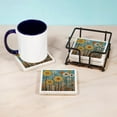 thumbnail image 3 of CafePress - And The Flowers Bloom - Tile Coaster, Drink Coaster Set of 4 w/ holder, 3 of 5