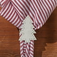 thumbnail image 2 of Park Designs Cream Tree Napkin Ring Set of 4, 2 of 3